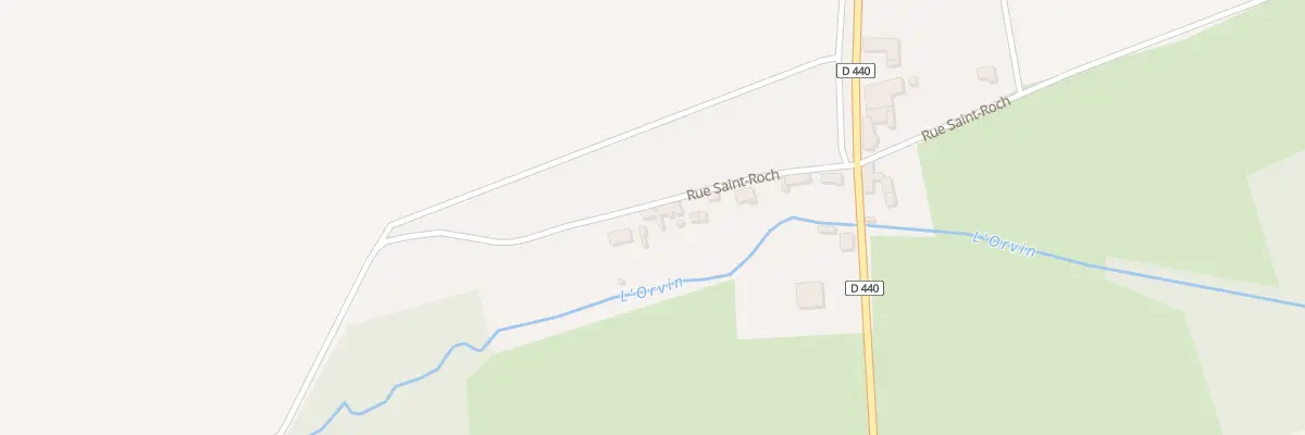 Plan du 7 Rue St Roch à Marcilly-le-Hayer