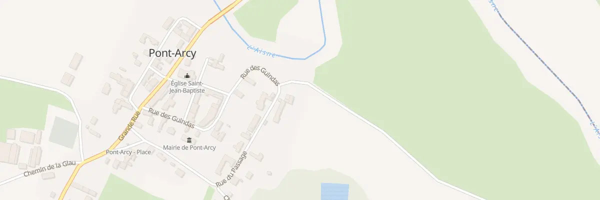 Plan du 9 Rue des Guindas à Pont-Arcy