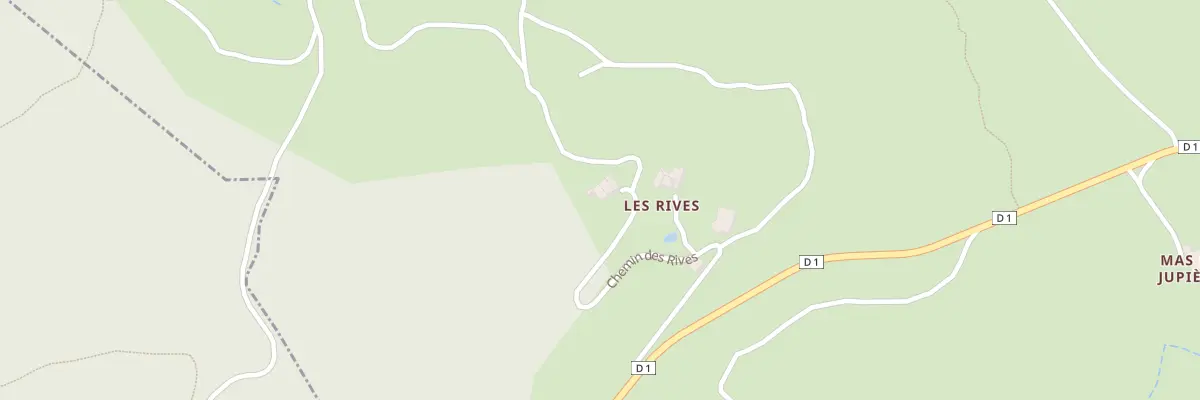 Plan du 5003 Hameau des Rives à Saint-André-de-Buèges