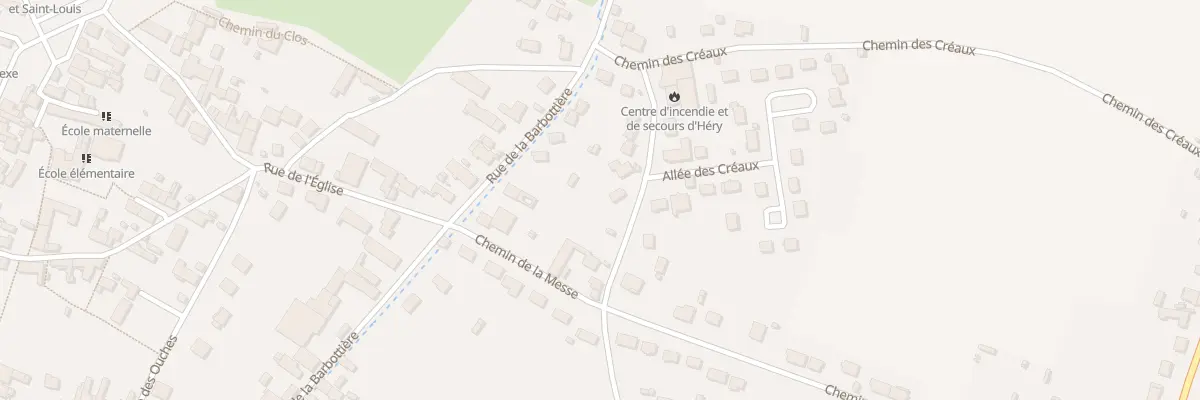Plan du 10 Rue du Bois à Héry
