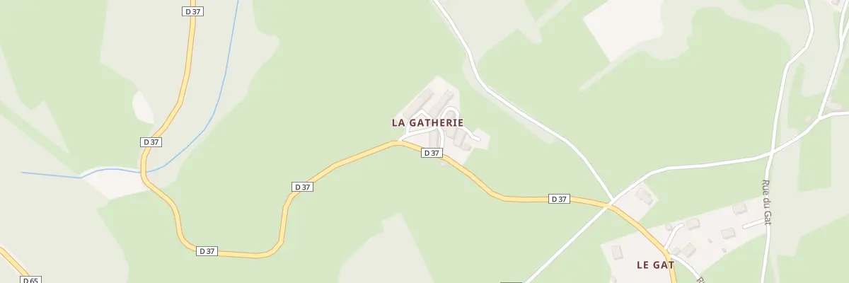 Plan du 5369 La Gatherie à La Chapelle-Agnon