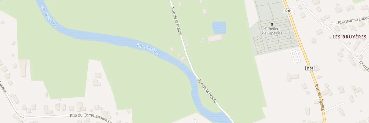 Plan du 15 Rue de la Prairie à Lapalisse