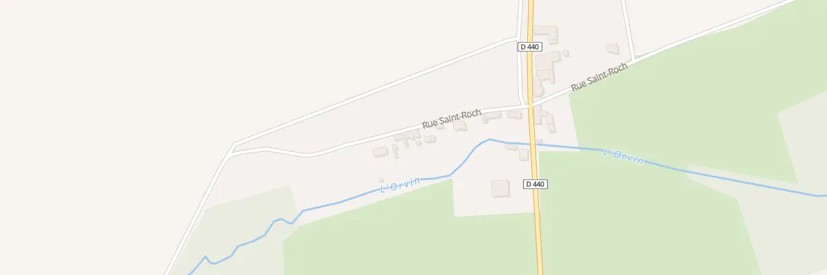 Plan du 5 Rue St Roch à Marcilly-le-Hayer