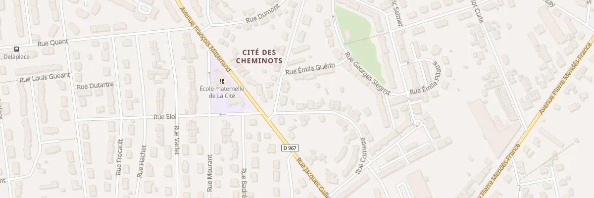 Plan du 48 Rue Cornette à Laon