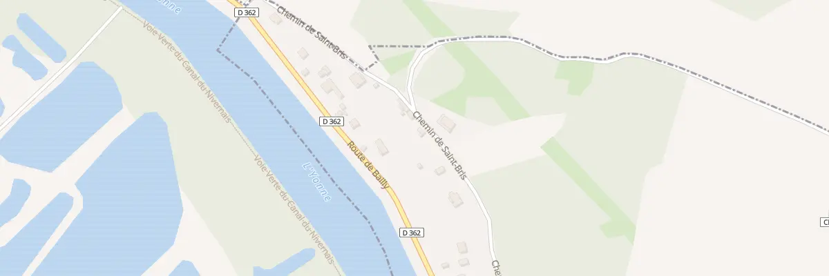 Plan du 39 Che de St Bris à Vincelottes