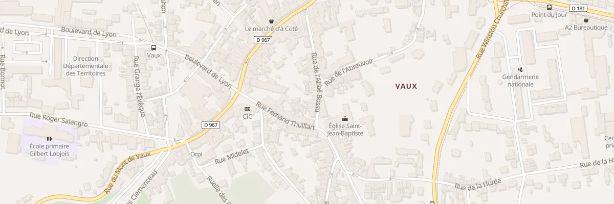 Plan du 30 Rue de l’Abbe Bossus à Laon