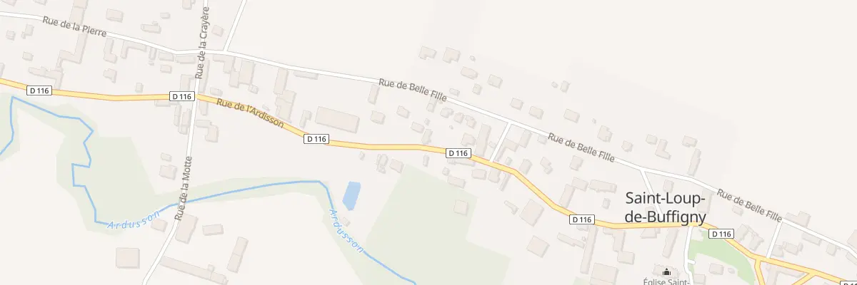 Plan du 32 Rue de l’Ardusson à Saint-Loup-de-Buffigny