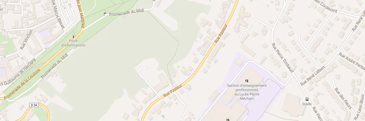 Plan du 105 Rue Pasteur à Laon