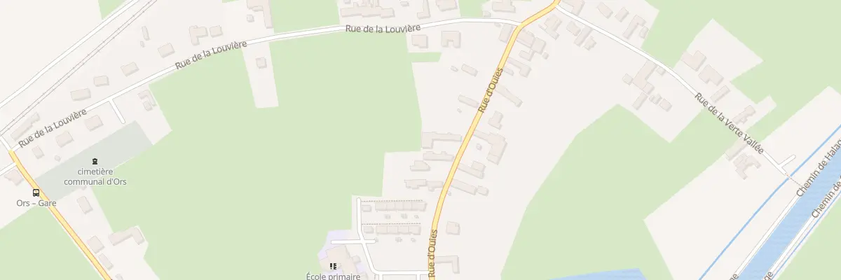 Plan du 15 Rue d’Ouies à Ors