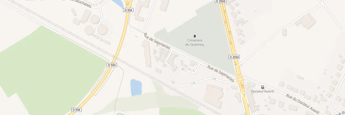 Plan du 9 Rte de Sepmeries au Quesnoy