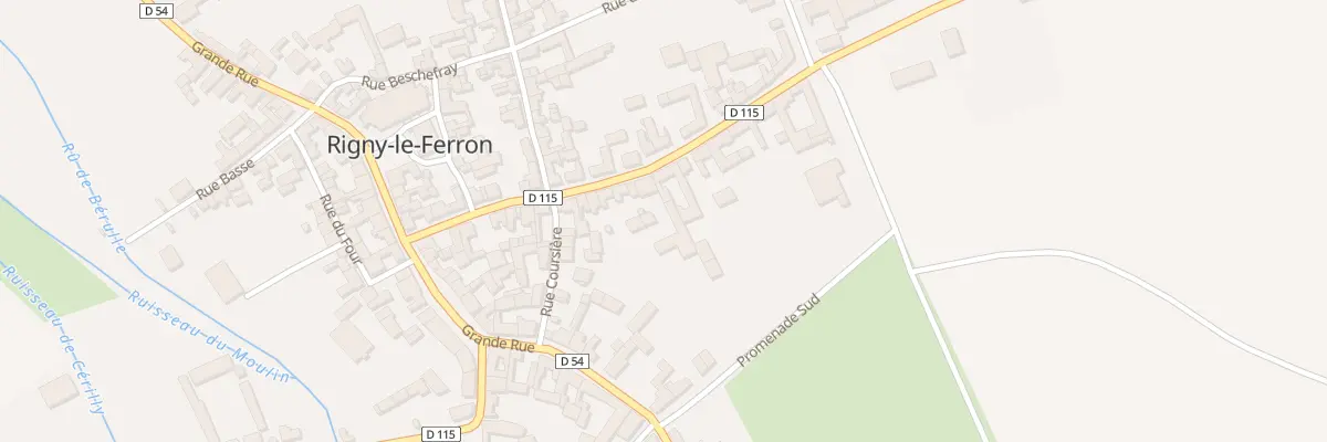Plan du 24 Rue de la Croix à Rigny-le-Ferron