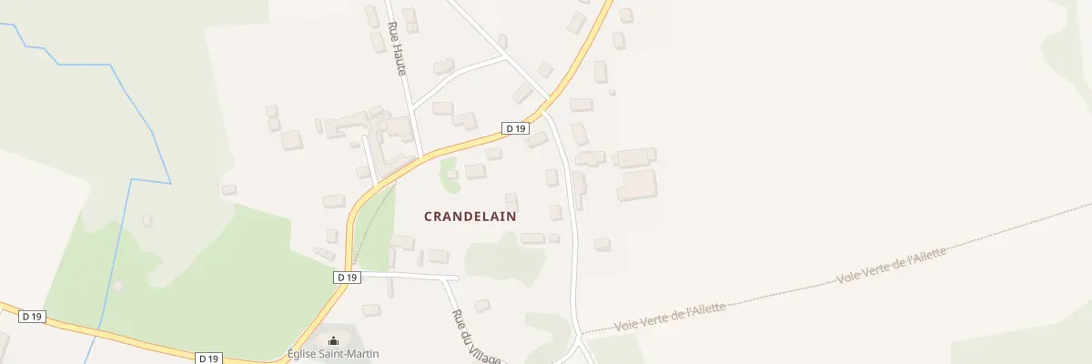 Plan du 4 Rue de la Croix d’Hautemont à Colligis-Crandelain