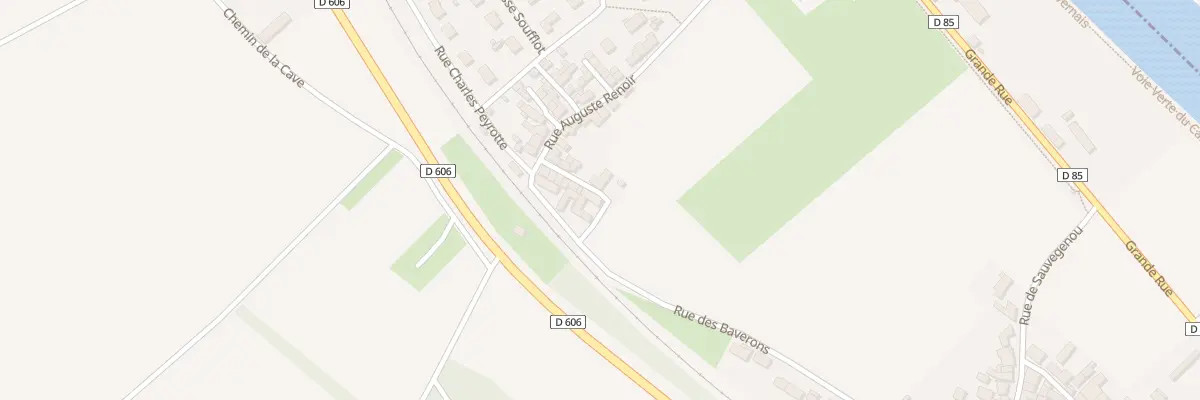 Plan du 29 Rue Auguste Renoir à Vincelles