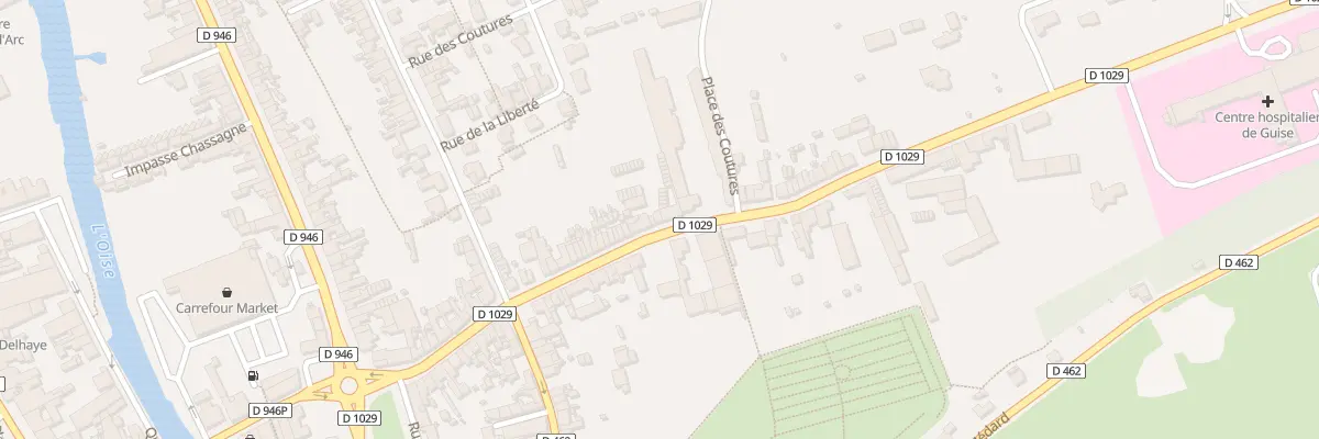 Plan du 359 Rue des Docteurs Devillers à Guise