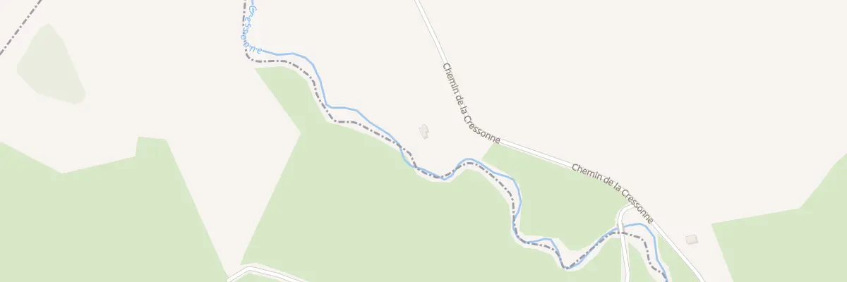 Plan du 2 Che de la Cressonne à Saint-Hilaire-Fontaine