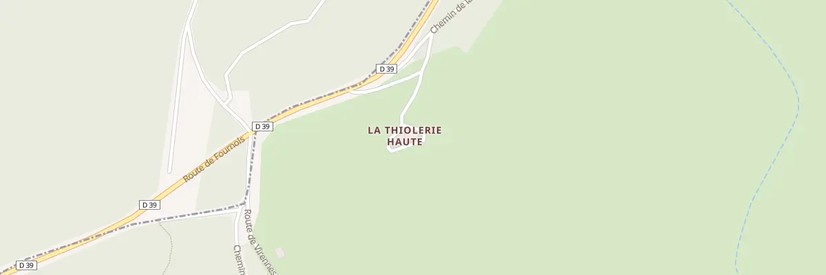 Plan du 5138 La Thiolerie au Monestier