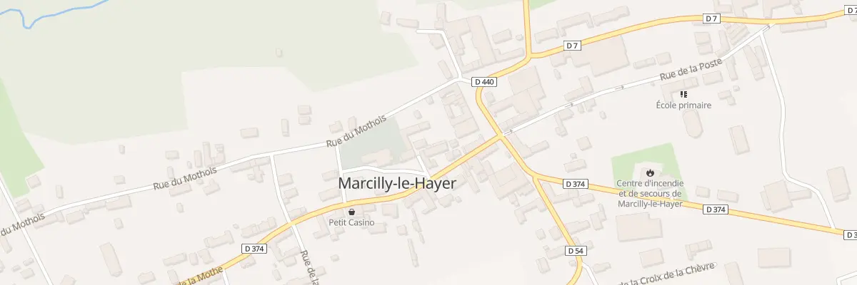 Plan du 3 Rue du Mothois à Marcilly-le-Hayer