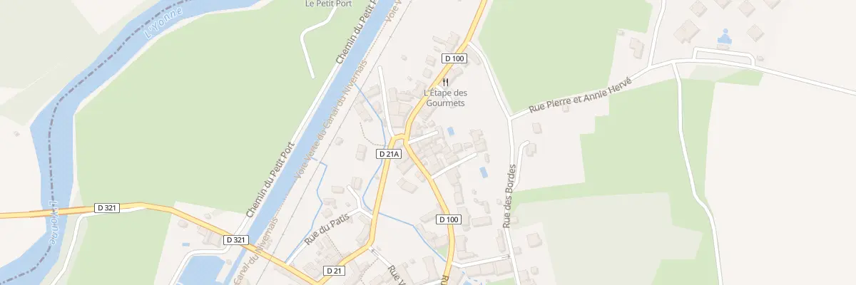 Plan du 48 Rue Cotteau à Châtel-Censoir