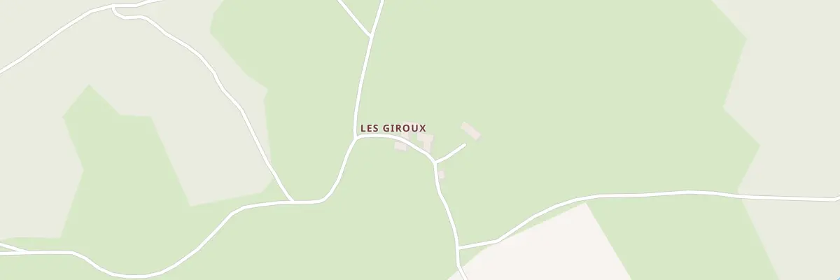 Plan du 993 Rte de Badou à Connangles