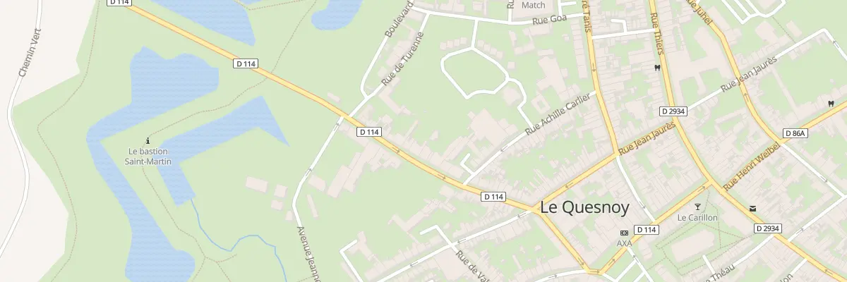 Plan du 30 Rue de la Nouvelle Zélande au Quesnoy