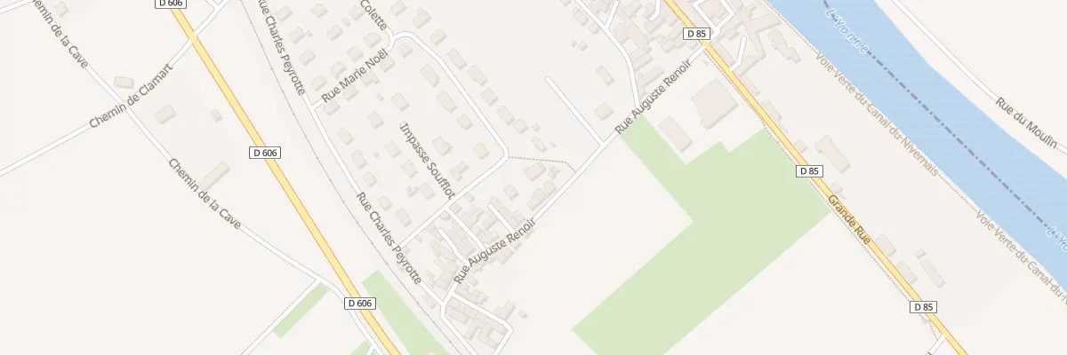 Plan du 1 Rue Soufflot à Vincelles