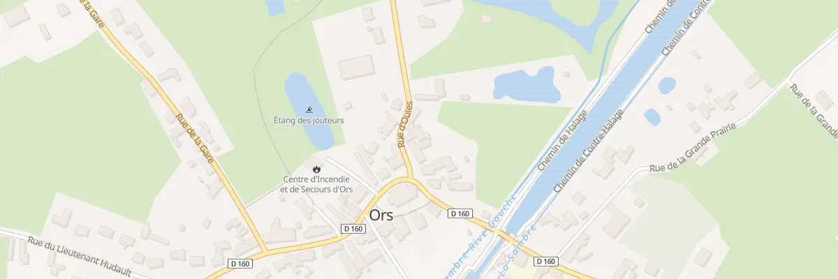 Plan du 2 Rue d’Ouies à Ors