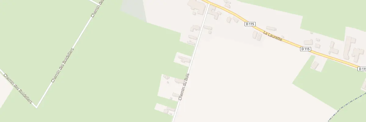Plan du 8 Rue du Bois à Rejet-de-Beaulieu