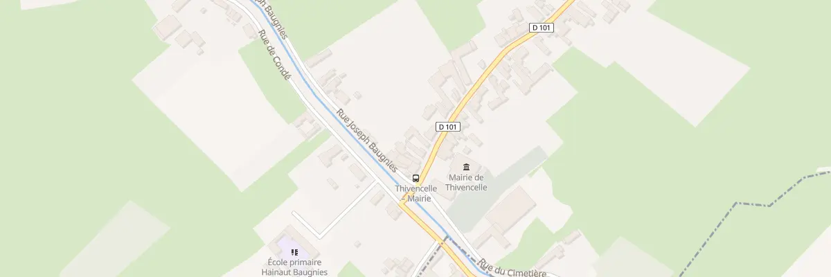 Plan du 7 Rue de Saint-aybert à Thivencelle