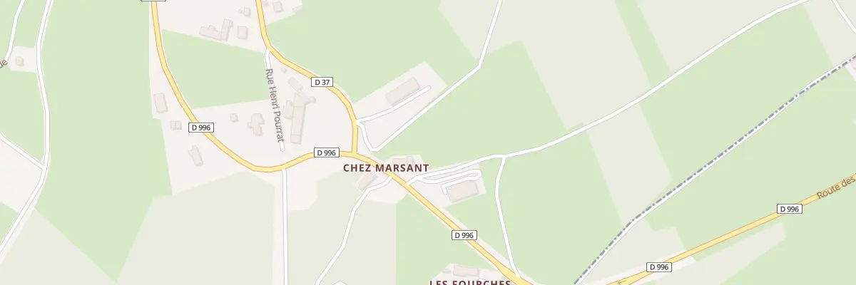 Plan du 2 Rte de Clermont Ferrand à Saint-Amant-Roche-Savine