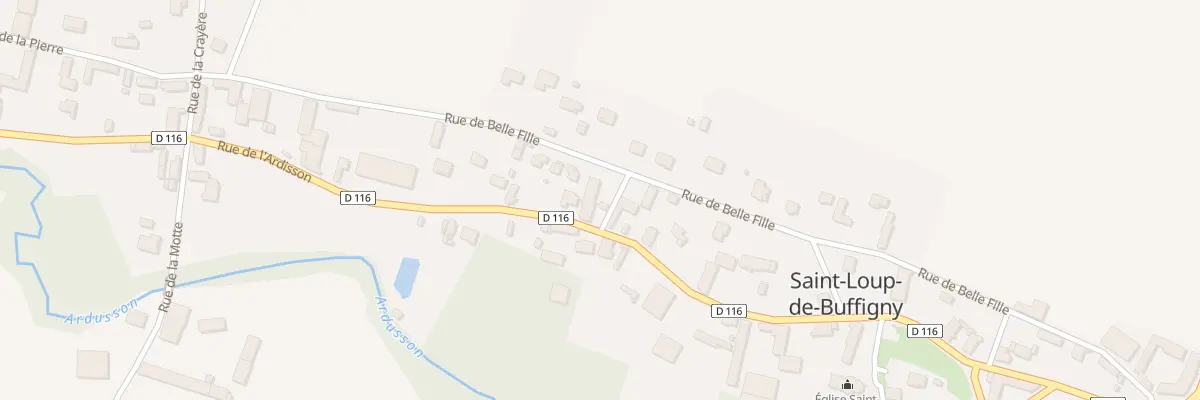 Plan du 28 Rue de l’Ardusson à Saint-Loup-de-Buffigny
