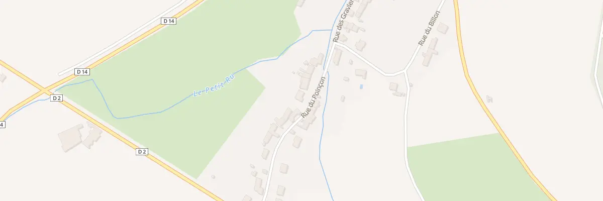 Plan du 10 Rue du Poinçon à Coulonges-Cohan