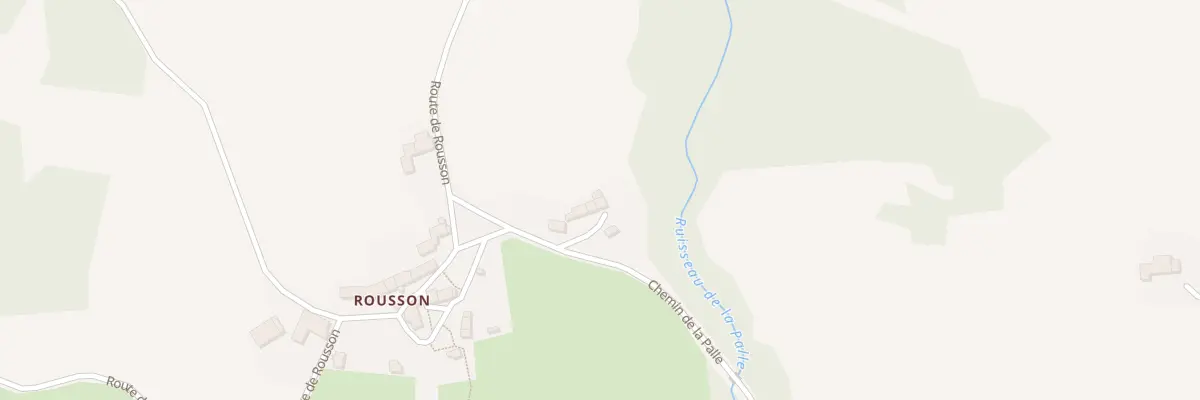 Plan du 5108 Rousson à Chambon-sur-Dolore