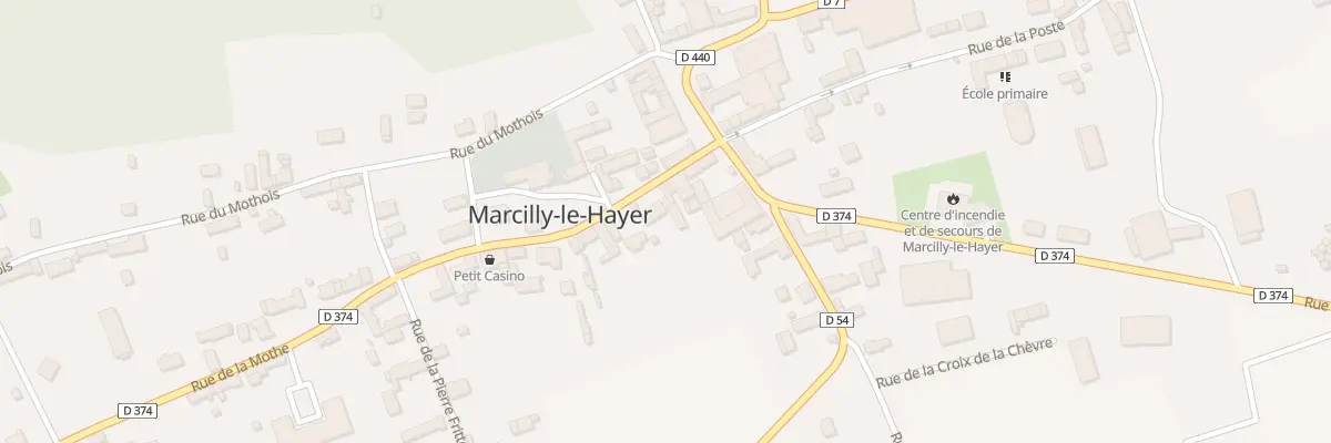 Plan du 3 Rue de la Mothe à Marcilly-le-Hayer
