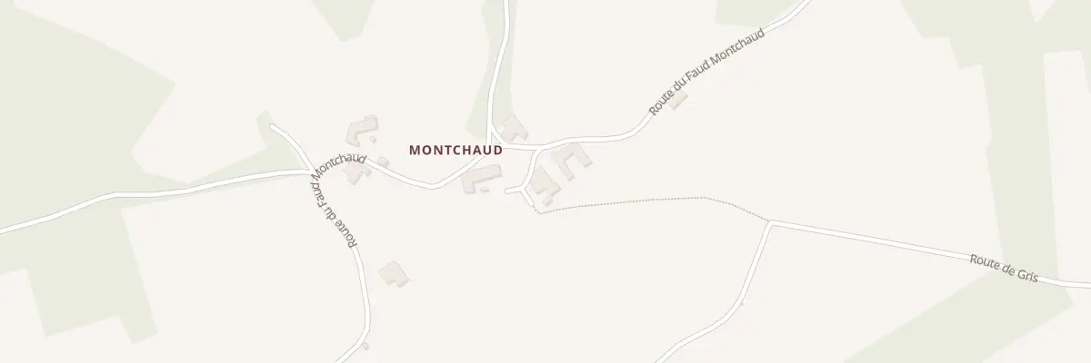 Plan du 5057 Monchaud à Cistrières