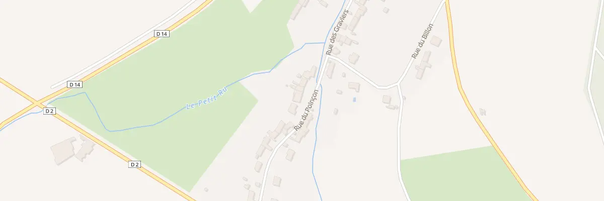 Plan du 8 Rue du Poinçon à Coulonges-Cohan
