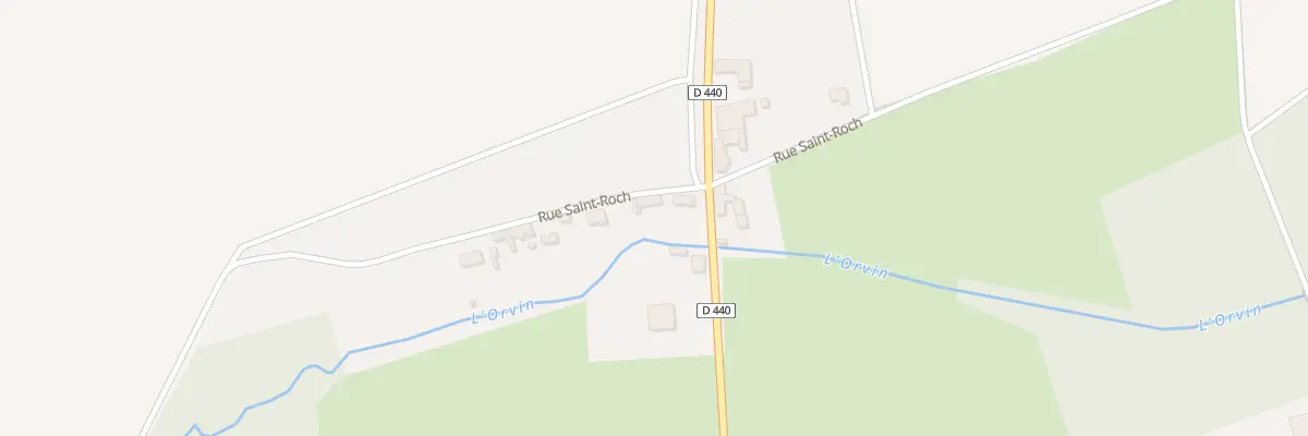 Plan du 3 Rue St Roch à Marcilly-le-Hayer