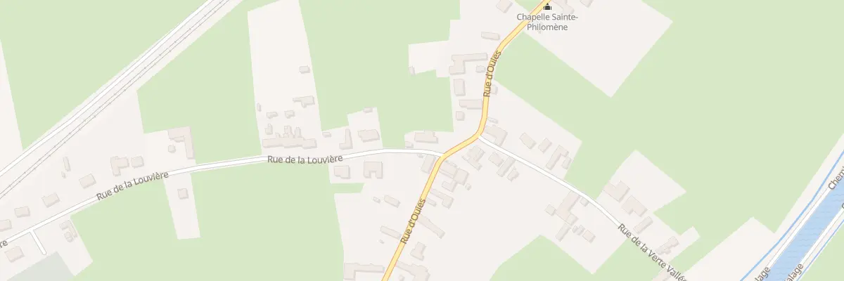 Plan du 2 Rue de la Louvière à Ors