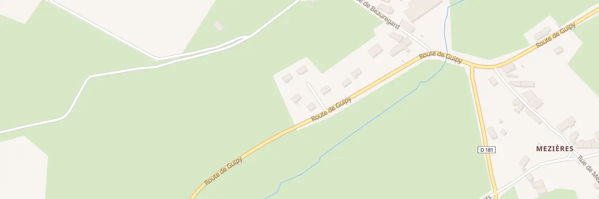 Plan du 3 Lot Le Désert à Chaumot