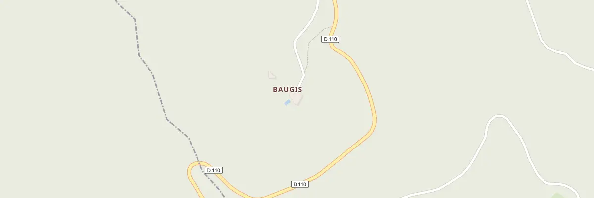 Plan du 5034 Bauges à Saint-Bresson