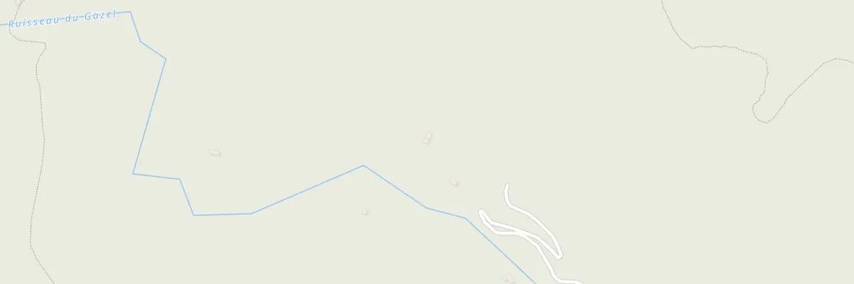Plan du 5225 Les Rousses à Mandagout