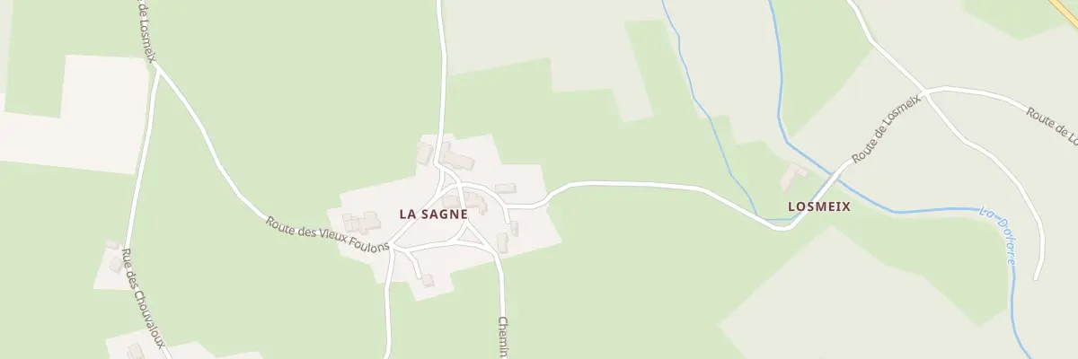 Plan du 3 Rte de Losmeix à Saint-Bonnet-le-Chastel