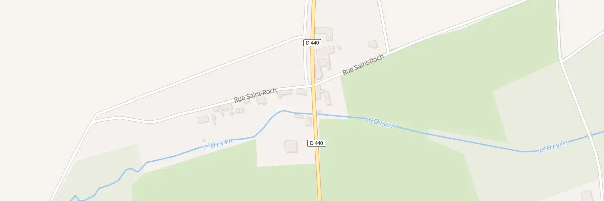 Plan du 1 Rue St Roch à Marcilly-le-Hayer
