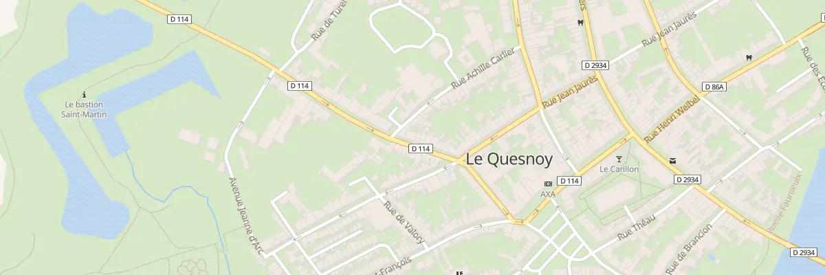 Plan du 18 Rue de la Nouvelle Zélande au Quesnoy