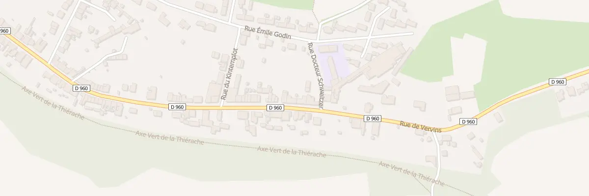 Plan du 639 Rue de Vervins à Guise