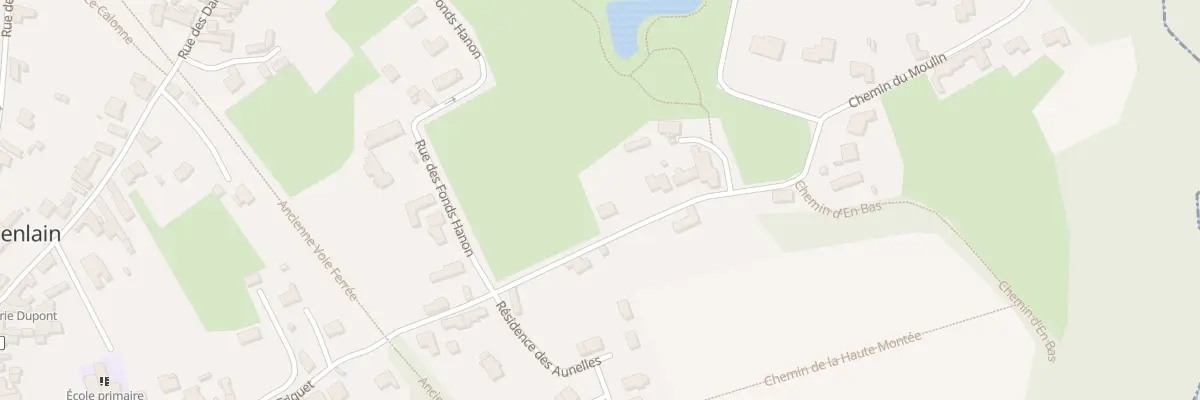 Plan du 1 Rue du Moulin à Jenlain