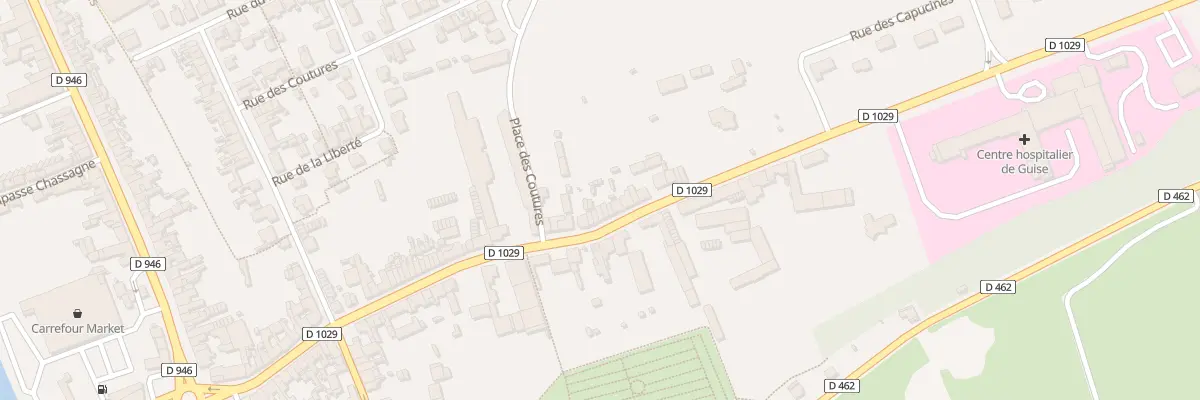 Plan du 467 Rue des Docteurs Devillers à Guise