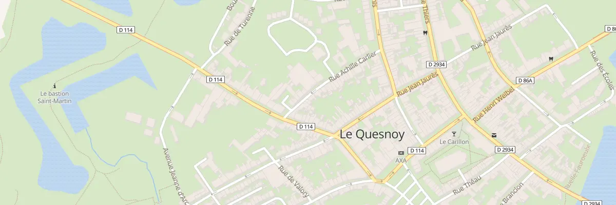 Plan du 35 Rue Achille Carlier au Quesnoy