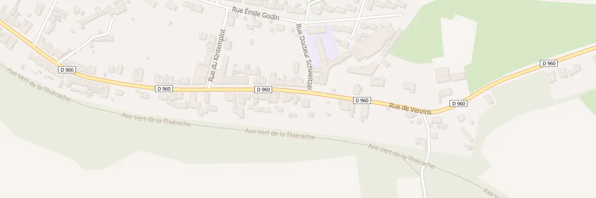 Plan du 664 Rue de Vervins à Guise