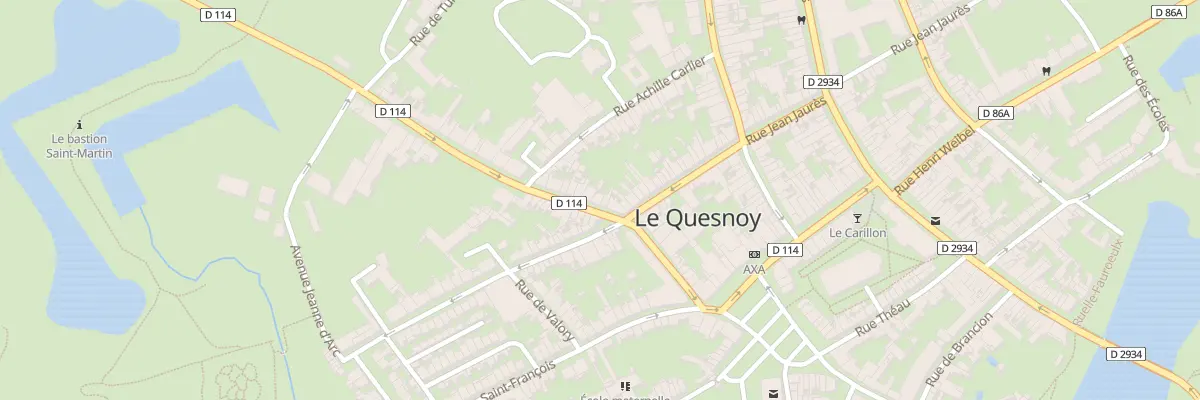 Plan du 8 Rue de la Nouvelle Zélande au Quesnoy