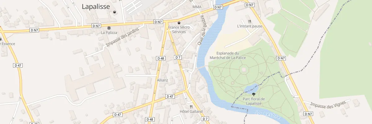Plan du 15 Rue du Quatre Septembre à Lapalisse